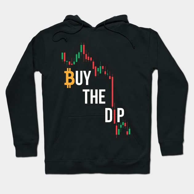 Bitcoin Buy the Dip BTFD Hoodie by stuffbyjlim